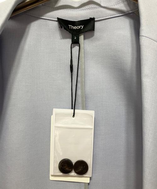 theory（セオリー）theory (セオリー) Relaxed Double Jacket パープル サイズ:2の古着・服飾アイテム