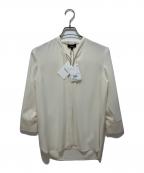 theoryセオリー）の古着「Tie Blouse Prime Georgette」｜アイボリー