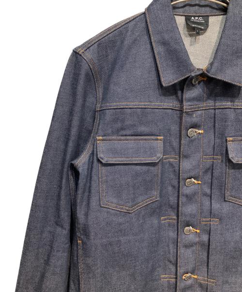 A.P.C.（アーペーセー）A.P.C. (アーペーセー) デニムジャケット インディゴ サイズ:Lの古着・服飾アイテム