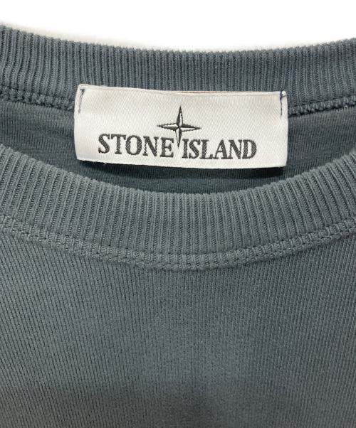 STONE ISLAND（ストーンアイランド）STONE ISLAND (ストーンアイランド) クルーネックスウェット グレー サイズ:Mの古着・服飾アイテム