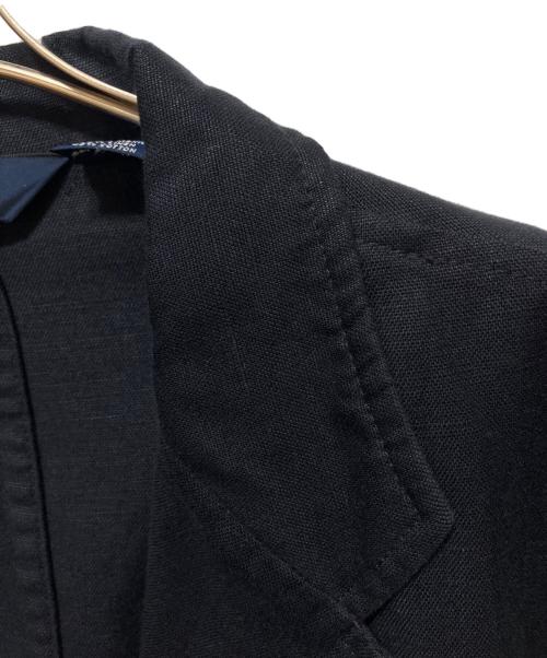 POLO RALPH LAUREN（ポロ・ラルフローレン）POLO RALPH LAUREN (ポロ・ラルフローレン) リネン混テーラードジャケット ネイビー サイズ:Lの古着・服飾アイテム