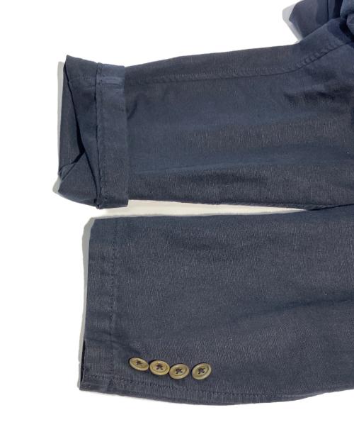 POLO RALPH LAUREN（ポロ・ラルフローレン）POLO RALPH LAUREN (ポロ・ラルフローレン) リネン混テーラードジャケット ネイビー サイズ:Lの古着・服飾アイテム