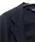 中古・古着 POLO RALPH LAUREN (ポロ・ラルフローレン) リネン混テーラードジャケット ネイビー サイズ:L：12000円
