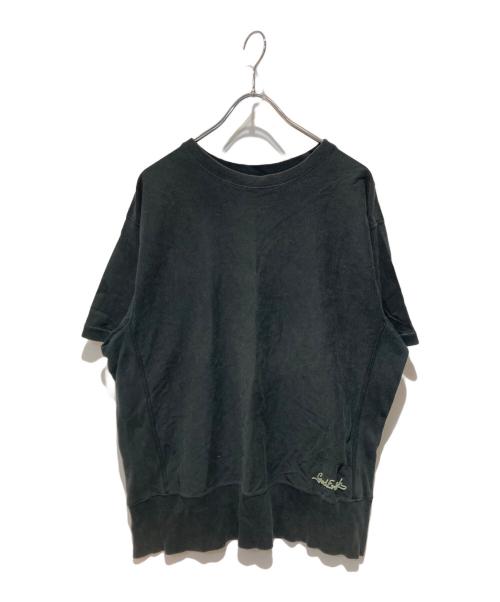 GOODENOUGH（グッドイナフ）GOODENOUGH (グッドイナフ) 半袖スウェット ブラック サイズ:Ｌの古着・服飾アイテム