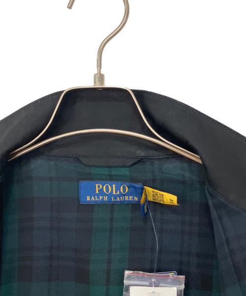 POLO RALPH LAUREN（ポロ・ラルフローレン）POLO RALPH LAUREN (ポロ・ラルフローレン) ブルゾン ブラック サイズ:Mの古着・服飾アイテム
