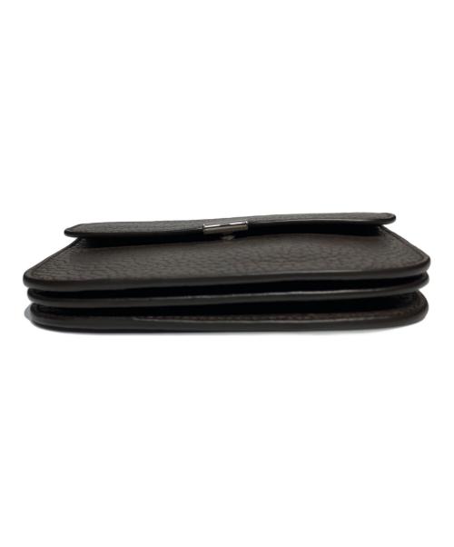LEMAIRE（ルメール）LEMAIRE (ルメール) SOFT TAB WALLET ブラウンの古着・服飾アイテム