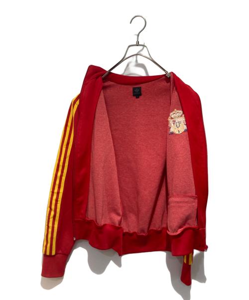 adidas（アディダス）adidas (アディダス) トラックジャケット レッド サイズ:Sの古着・服飾アイテム
