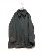 Barbourバブアー）の古着「BORDER JACKET」｜ブラック
