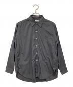 CIOTAシオタ）の古着「Regular Collar Long Sleeve Shirt」｜グレー