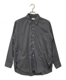 CIOTA（シオタ）の古着「Regular Collar Long Sleeve Shirt」｜グレー