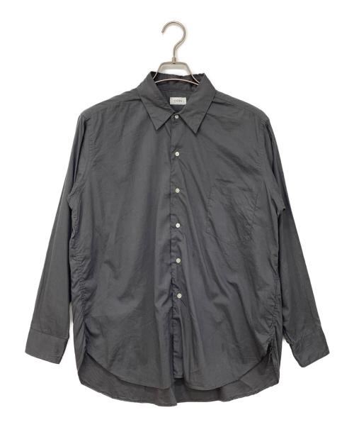 CIOTA（シオタ）CIOTA (シオタ) Regular Collar Long Sleeve Shirt グレー サイズ:3の古着・服飾アイテム