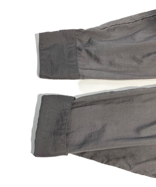 CIOTA（シオタ）CIOTA (シオタ) Regular Collar Long Sleeve Shirt グレー サイズ:3の古着・服飾アイテム