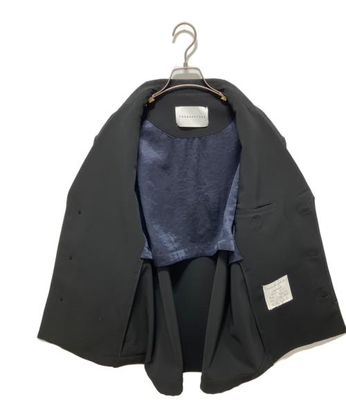 CORNERSTONE（コーナーストーン）CORNERSTONE (コーナーストーン) テーラードジャケット ブラック サイズ:SIZE44の古着・服飾アイテム