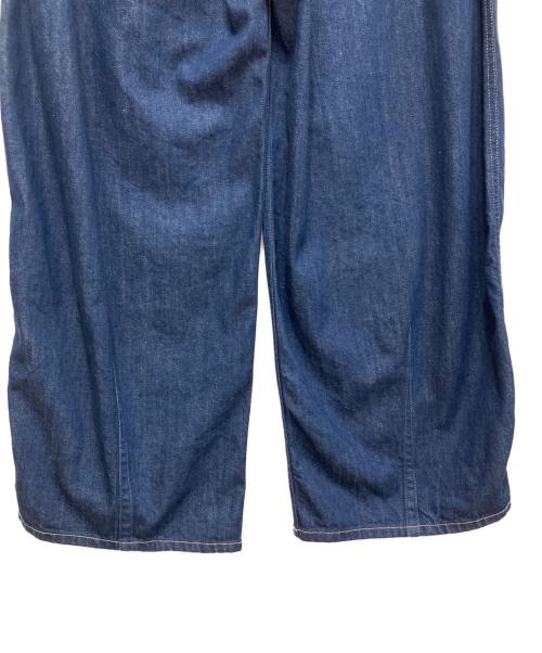 DIESEL（ディーゼル）DIESEL (ディーゼル) Relaxed Jeans ハイウエスト 1987 D-Khelz インディゴ サイズ:66 未使用品の古着・服飾アイテム