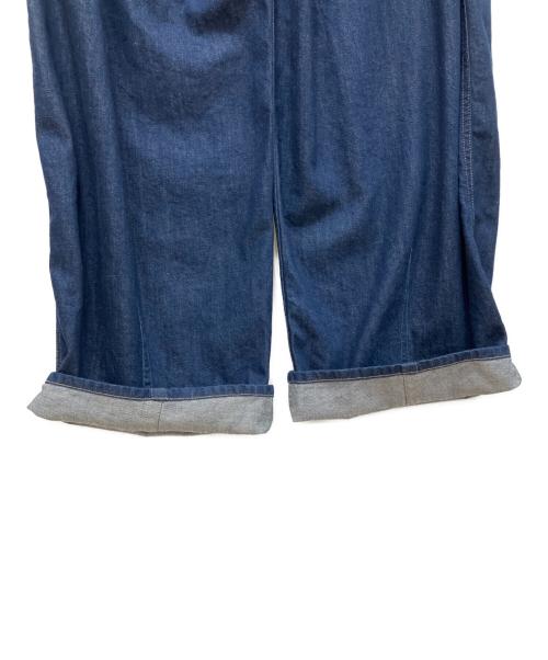 DIESEL（ディーゼル）DIESEL (ディーゼル) Relaxed Jeans ハイウエスト 1987 D-Khelz インディゴ サイズ:66 未使用品の古着・服飾アイテム