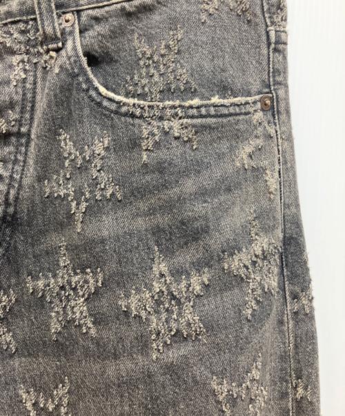 DAIRIKU（ダイリク）DAIRIKU (ダイリク) Star Flare Denim Pants グレー サイズ:27の古着・服飾アイテム