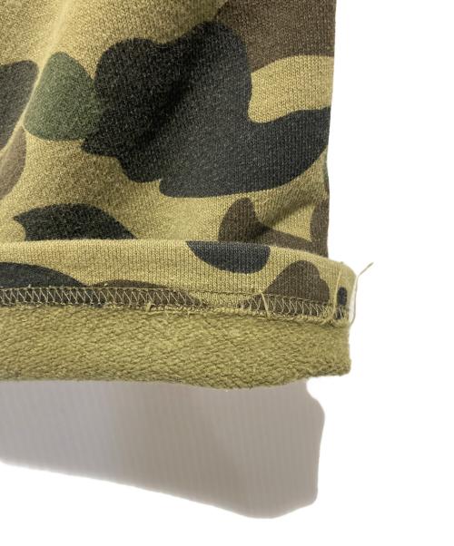 A BATHING APE（アベイシングエイプ）A BATHING APE (アベイシングエイプ) ハーフパンツ グリーン サイズ:Sの古着・服飾アイテム