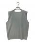 HOMME PLISSE ISSEY MIYAKE (オム プリッセ イッセイ ミヤケ) プリーツベスト グレー サイズ:2：18000円