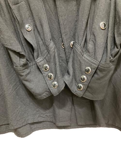 COMOLI（コモリ）COMOLI (コモリ) レーヨン ウエスタンシャツ ブラック サイズ:記載なしの古着・服飾アイテム