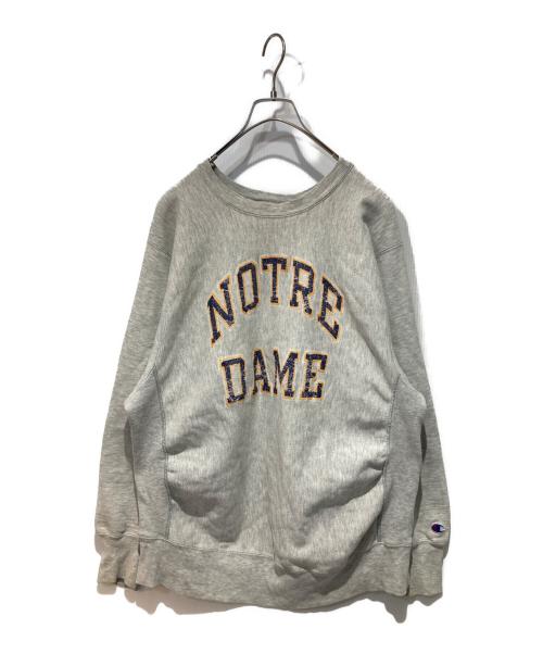 Champion REVERSE WEAVE（チャンピオン リバース ウィーブ）Champion REVERSE WEAVE (チャンピオン リバース ウィーブ) リバースウィーブスウェット グレー サイズ:XLの古着・服飾アイテム