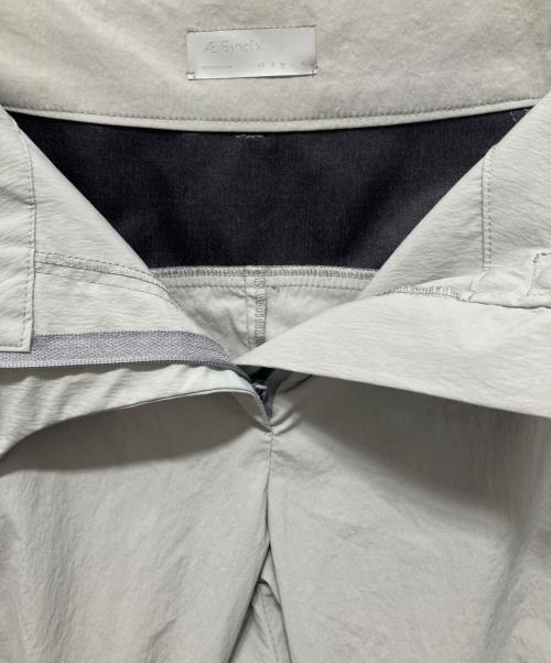 AESYNCTX（エーイーシンクテックス）AESYNCTX (エーイーシンクテックス) DISTORTED PANTS グレー サイズ:Mの古着・服飾アイテム