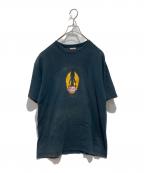 TENDERLOINテンダーロイン）の古着「プリントTシャツ」｜ネイビー