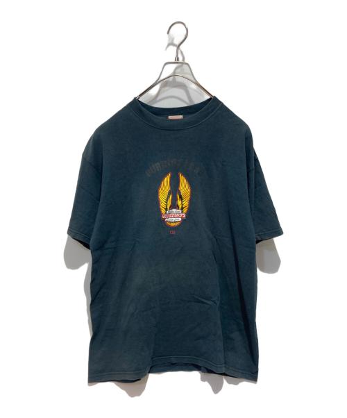 TENDERLOIN（テンダーロイン）TENDERLOIN (テンダーロイン) プリントTシャツ ネイビー サイズ:表記不明の古着・服飾アイテム