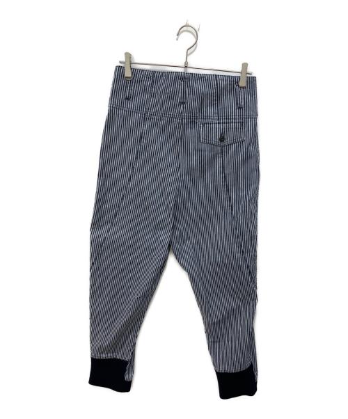 Maison Margiela（メゾンマルジェラ）Maison Margiela (メゾンマルジェラ) ヒッコリーリブパンツ インディゴ サイズ:Sの古着・服飾アイテム