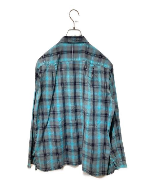 TOWN CRAFT（タウンクラフト）TOWN CRAFT (タウンクラフト) オープンカラーシャツ ブルー サイズ:Mの古着・服飾アイテム
