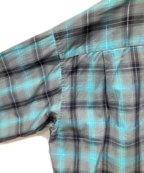 TOWN CRAFT（タウンクラフト）TOWN CRAFT (タウンクラフト) オープンカラーシャツ ブルー サイズ:Mの古着・服飾アイテム