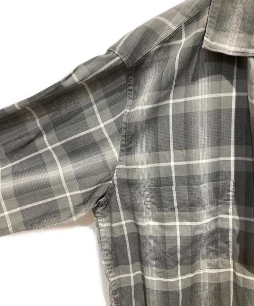 McGREGOR（マックレガー）McGREGOR (マックレガー) オープンカラーシャツ グレー サイズ:MLサイズの古着・服飾アイテム