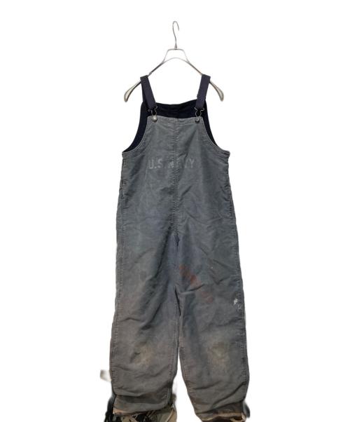 U'S NAVY（ユーエスネイビー）U'S NAVY (ユーエスネイビー) オーバーオール ネイビー サイズ:Mの古着・服飾アイテム
