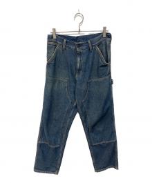 Carhartt WIP（カーハート ワーク イン プログレス）の古着「デニムペインターパンツ」｜ブラック