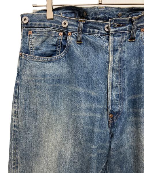 A.PRESSE（アプレッセ）A.PRESSE (アプレッセ) Washed Wide Denim Pants インディゴ サイズ:32の古着・服飾アイテム