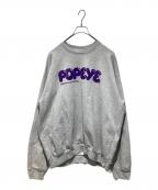 POPEYEポパイ）の古着「POPEYE Logo Sweat」｜グレー