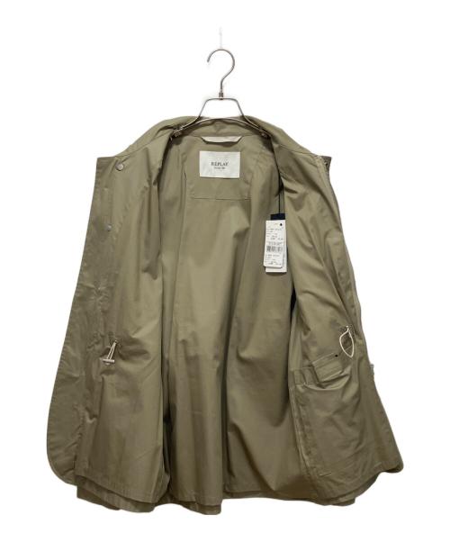 REPLAY（リプレイ）REPLAY (リプレイ) REGULAR-FIT TWILL JACKET ベージュ サイズ:Mの古着・服飾アイテム