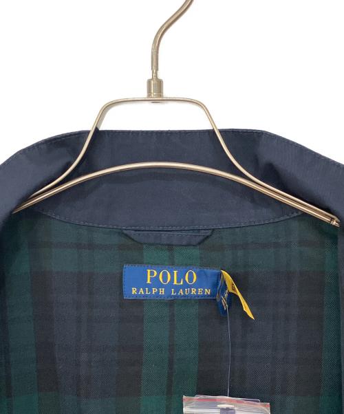 POLO RALPH LAUREN（ポロ・ラルフローレン）POLO RALPH LAUREN (ポロ・ラルフローレン) スイングトップ ネイビー サイズ:Mの古着・服飾アイテム