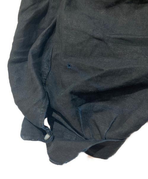 French antique（フレンチアンティーク）French antique (フレンチアンティーク) Biaude Indigo Linen Smock ブラック サイズ:不明の古着・服飾アイテム