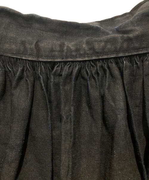 French antique（フレンチアンティーク）French antique (フレンチアンティーク) Biaude Indigo Linen Smock ブラック サイズ:不明の古着・服飾アイテム