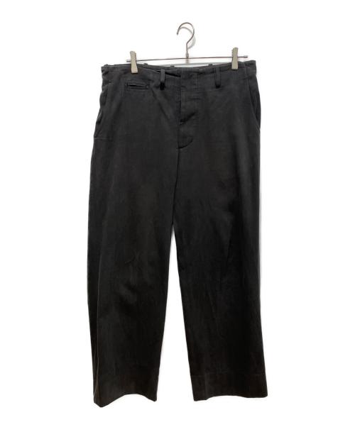 MAATEE&SONS（マーティーアンドサンズ）MAATEE&SONS (マーティーアンドサンズ) CHINO TROUSER -GRAYSHAMBRAY グレー サイズ:4の古着・服飾アイテム
