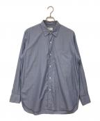 HERILLヘリル）の古着「Suvin Reguler collar Shirts」｜ブルー
