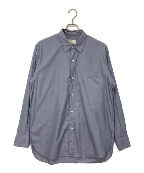 HERILL（ヘリル）HERILL (ヘリル) Suvin Reguler collar Shirts ブルー サイズ:SIZE3の古着・服飾アイテム