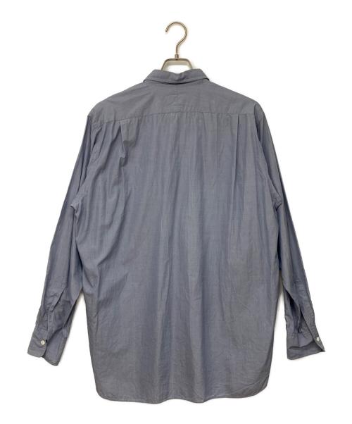 HERILL（ヘリル）HERILL (ヘリル) Suvin Reguler collar Shirts ブルー サイズ:SIZE3の古着・服飾アイテム