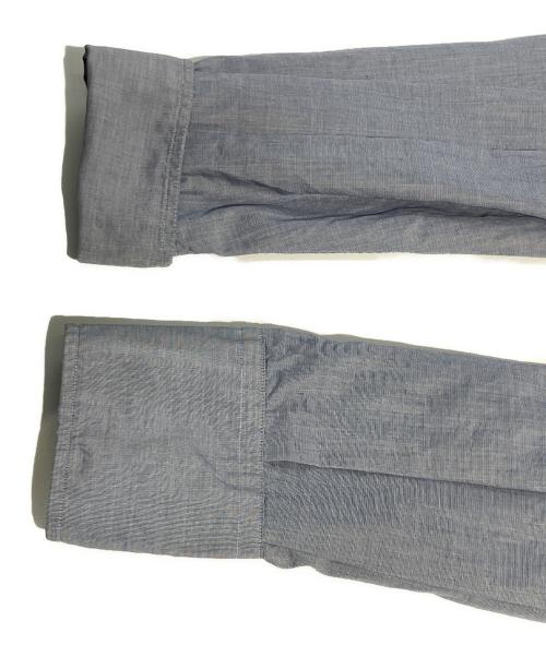 HERILL（ヘリル）HERILL (ヘリル) Suvin Reguler collar Shirts ブルー サイズ:SIZE3の古着・服飾アイテム