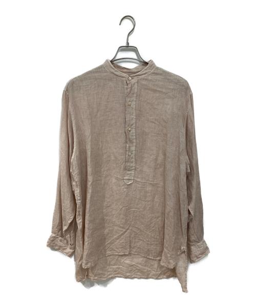 MAATEE&SONS（マーティーアンドサンズ）MAATEE&SONS (マーティーアンドサンズ) ドS LINEN PULLOVERシャツ ベージュ サイズ:3の古着・服飾アイテム