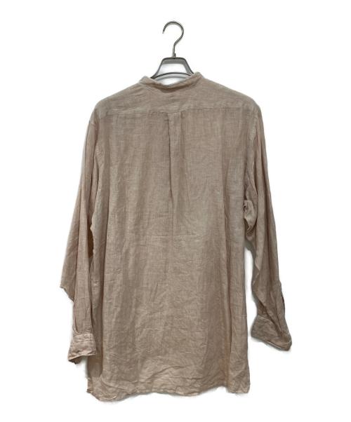 MAATEE&SONS（マーティーアンドサンズ）MAATEE&SONS (マーティーアンドサンズ) ドS LINEN PULLOVERシャツ ベージュ サイズ:3の古着・服飾アイテム