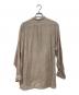 MAATEE&SONS (マーティーアンドサンズ) ドS LINEN PULLOVERシャツ ベージュ サイズ:3：25000円