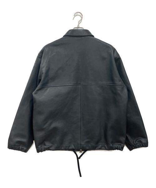 SSZ（エスエスズィー）SSZ (エスエスズィー) レザージャケット ブラック サイズ:Mの古着・服飾アイテム