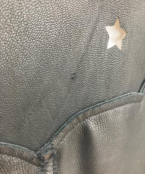 masu（エムエーエスユー）MASU (エムエーエスユー) DREAM CUTTING LEATHER VEST ブラック サイズ:48の古着・服飾アイテム