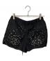 doublet（ダブレット）の古着「SPILLED RICE SHORT PANTS」｜ブラック
